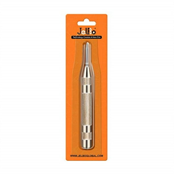 Metal Glod 5 Spring Loaded Center Punches Adjustable Impact Auto Hole Punch Breaker Tool for Window Wood JelBo Automatic Center Punch Glass Metal Glod 5 Spring Loaded Center Punches Adjustable Impact Auto Hole Punch Breaker Tool for Window Wood JelBo Automatic Center Punch Glass